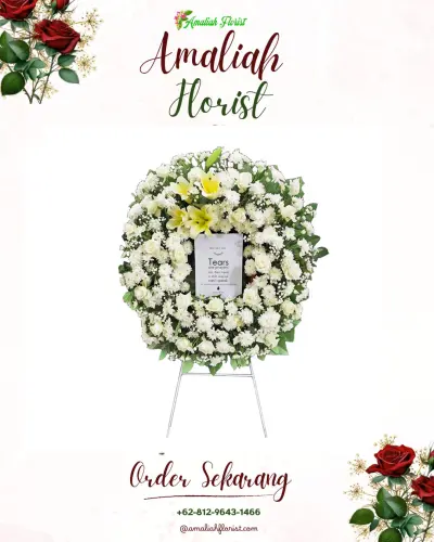 Krans Bunga Duka Cita di Selulung